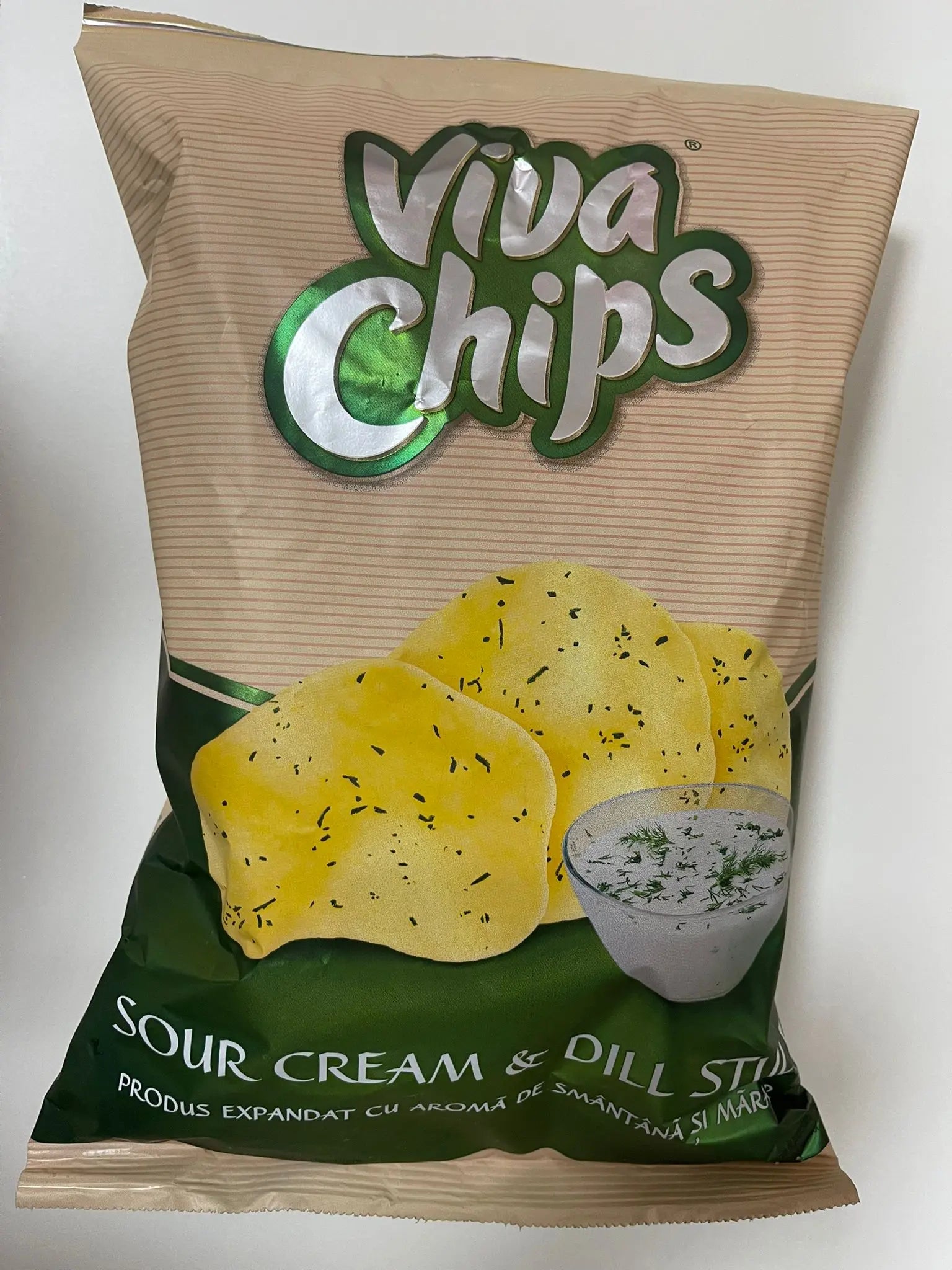 Viva Chips Sabor a Nata y Eneldo Alimentacion Alicia - Sabores del Este Polska & Romania Market