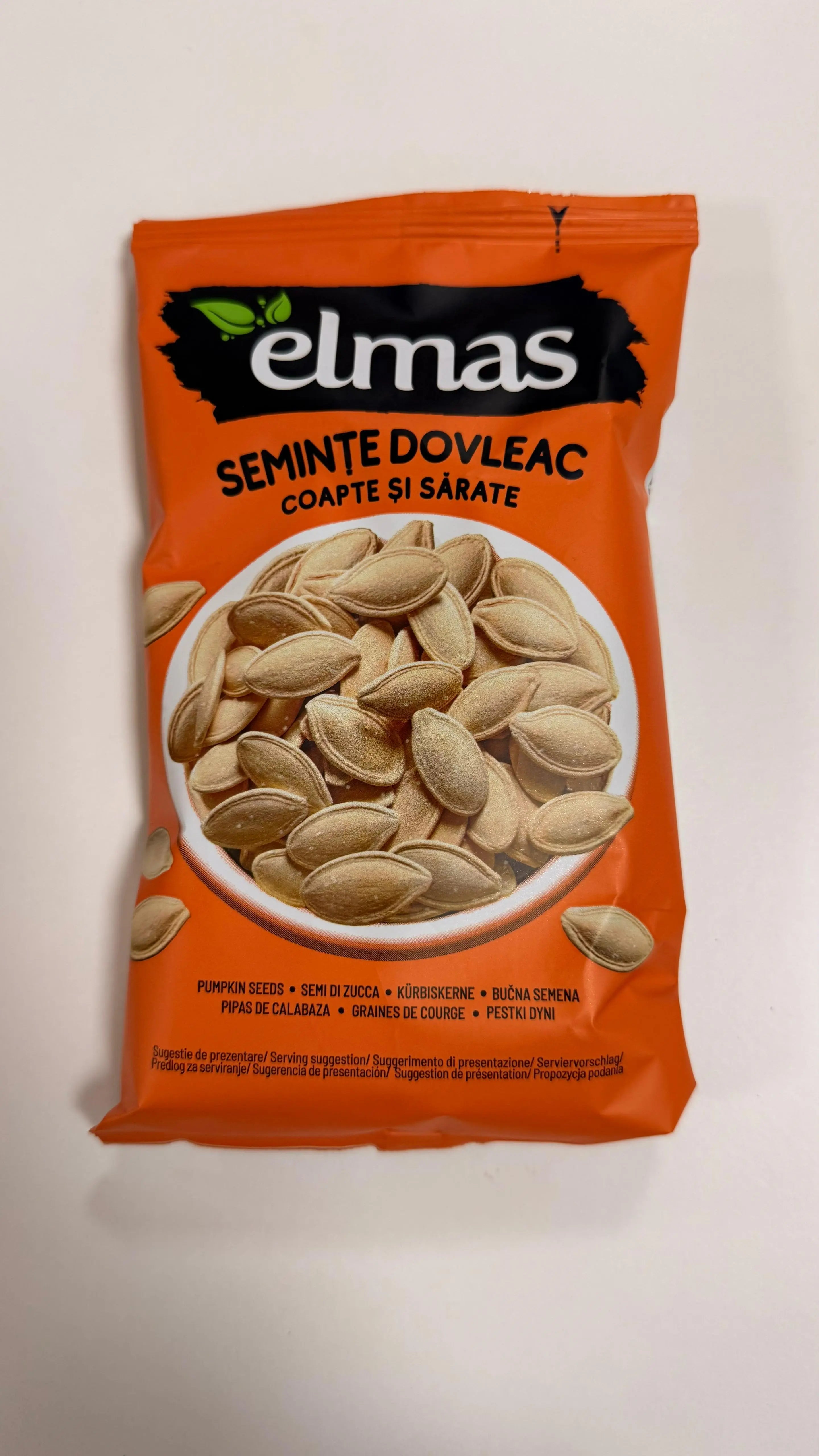Elmas Pipas Calabaza con Sal Alimentacion Alicia - Sabores del Este Polska & Romania Market